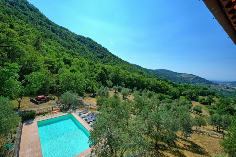 Poggio Conca, vakantiehuisVilla, Toscane, people: 12