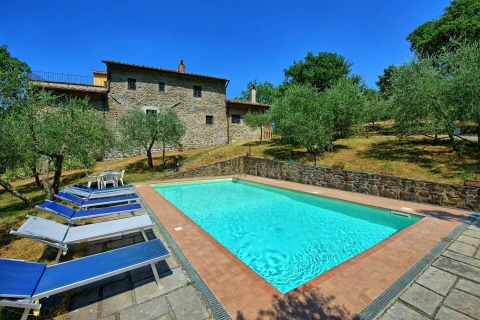 Poggio Conca, vakantiehuisVilla, Toscane, people: 12