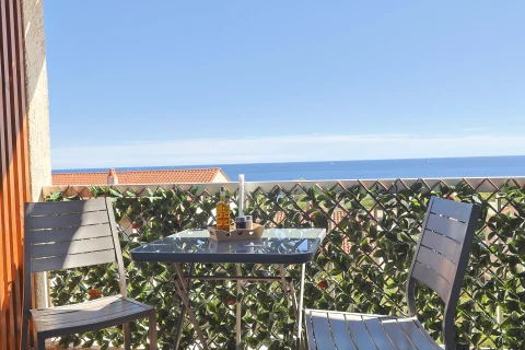 Ferienhaus in Côte d'azur für 2 Personen - Studio Vue Mer