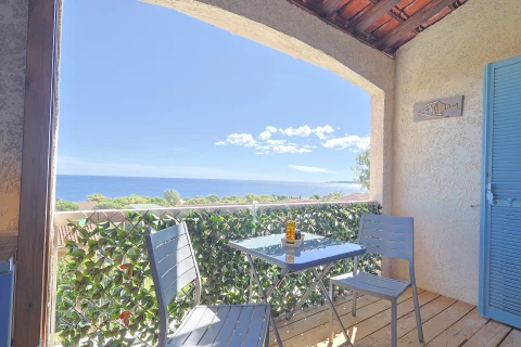 Ferienhaus in Côte d'azur für 2 Personen - Studio Vue Mer
