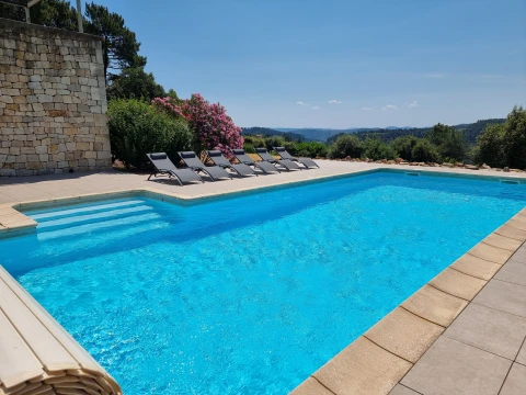 Ferienhaus in Ardeche für 10 Personen - Terre Rouge