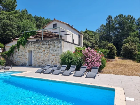 Ferienhaus in Ardeche für 10 Personen - Terre Rouge