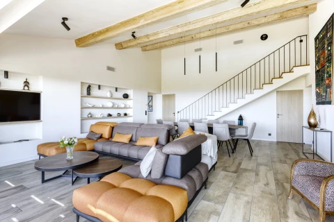 Villa bleu, Vakantiehuis, Côte d'azur, people: 10