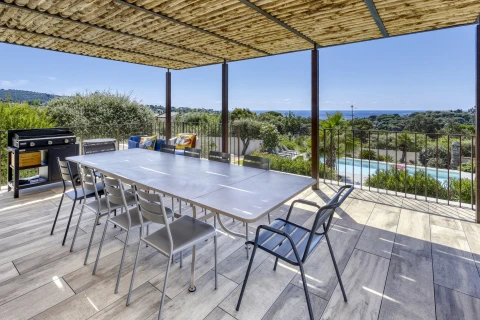 Villa bleu, Vakantiehuis, Côte d'azur, people: 10