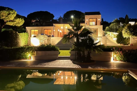 Villa bleu, Vakantiehuis, Côte d'azur, people: 10