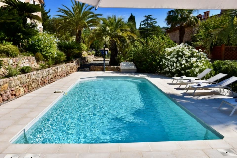 Villa Les Palmiers, Vakantiehuis, Côte d'azur, people: 12