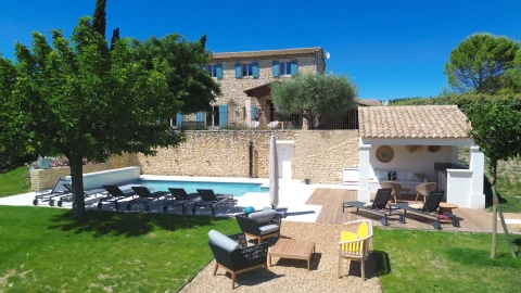 Villa Vue Luberon, Vakantiehuis, Provence, people: 10