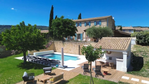 Villa Vue Luberon, Vakantiehuis, Provence, people: 10