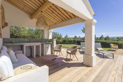 Villa Vue Luberon, Vakantiehuis, Provence, people: 10