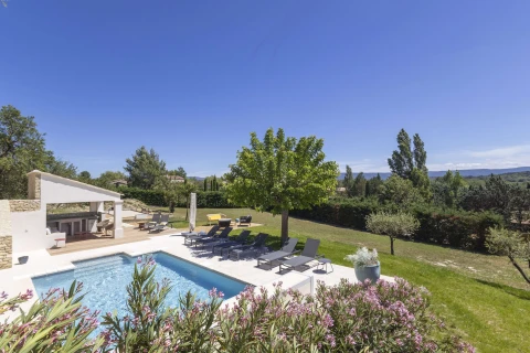 Villa Vue Luberon, Vakantiehuis, Provence, people: 10